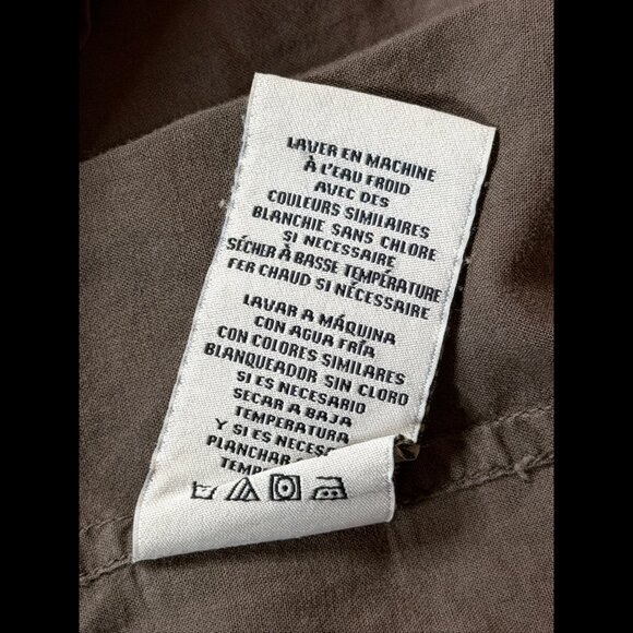 Velvet by Graham & Spencer Shirt Large Mens Brown Long Sleeve Collared Pocket - Picture 9 of 9